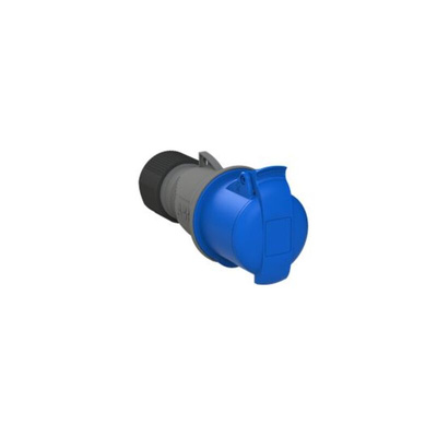 Amphenol Industrial, Easy & Safe IP44 Blue Cable Mount 2P + E Industrial Power Socket, Rated At 16A, 230 V