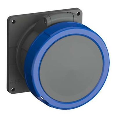 Amphenol Industrial, Easy & Safe IP67 Blue Panel Mount 2P + E Industrial Power Socket, Rated At 32A, 230 V