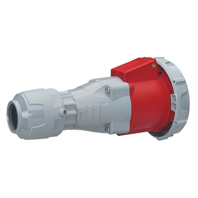 Legrand IP67 Red Cable Mount 3P + N + E Industrial Power Socket, Rated At 64A, 415 V
