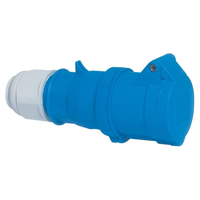 Bals IP44 Blue Cable Mount 2P + E Industrial Power Socket, Rated At 16A, 230 V