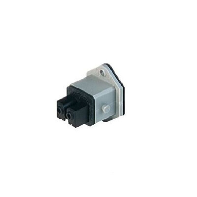 Hirschmann, ST IP54 Grey Panel Mount Industrial Power Socket, Rated At 16A, 250 V