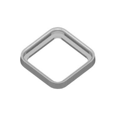 Hirschmann Black Profiled Gasket for use with GDM Series Cable Socket