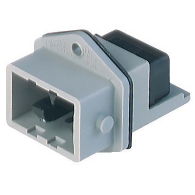 Hirschmann, ST IP54 Grey Rear Mount 5 + PE Industrial Power Plug, Rated At 10A, 400 V