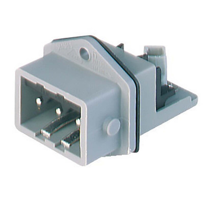 Hirschmann, ST IP54 Grey Rear Mount 3 + PE Industrial Power Plug, Rated At 16A, 400 V