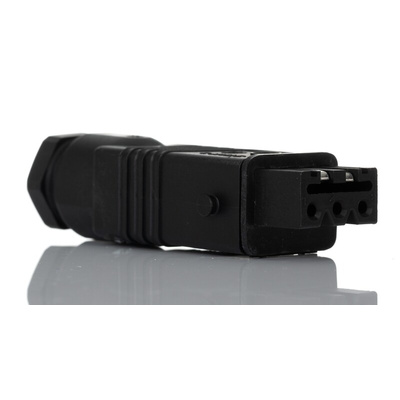 Hirschmann, ST IP54 Black Cable Mount 3P + E Industrial Power Socket, Rated At 10A, 230 V, 400 V