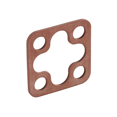 Hirschmann Brown Flat Gasket for use with GSA series rectangular connector