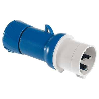 Schneider Electric, PKE IP44 Cable Mount 2P + E Closure Plug, Rated At 16A, 200 → 250 V,With Phase Inverter