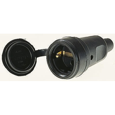 Kopp Female Schuko clutch with lid for use with Power Connector