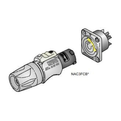 Neutrik Mains Connector, 20A, Cable Mount, 250 V