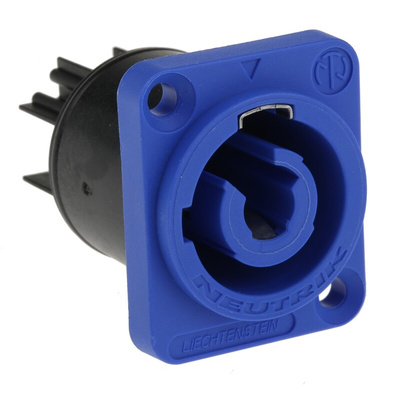 Neutrik Mains Plug, 20A, Panel Mount, 250 V ac