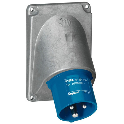 Legrand IP44 2P + E Power Connector Plug, Rated At 16A, 200 → 250 V