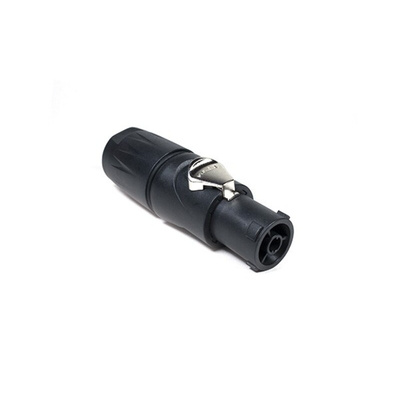 Amphenol Audio, HPT IP65 Black Panel Mount 3P Power Connector Socket, Rated At 16A, 250 V No