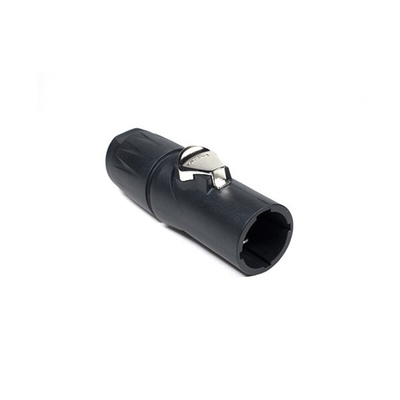 Amphenol Audio, HPT IP65 Black Panel Mount 3P Power Connector Plug, Rated At 16A, 250 V No