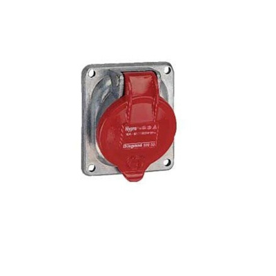 Legrand, Hypra IP44 Red Surface Mount 3P + N + E Socket Socket, Rated At 16A, 415 V No