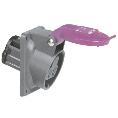 Legrand, Hypra IP44 Purple 2P Socket Socket, Rated At 32A, 20 → 25 V No