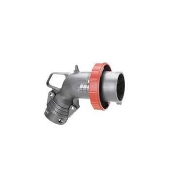 Legrand, Hypra IP67 Red 3P + N + E Angled Industrial Power Plug, Rated At 32A, 415 V No