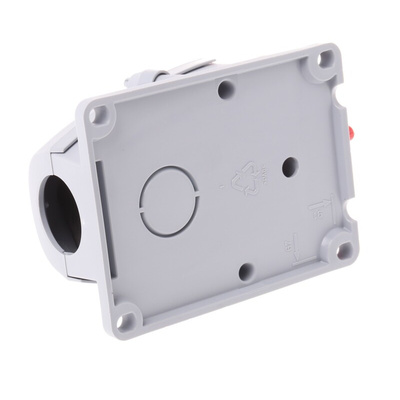 Amphenol Industrial, Easy & Safe IP44 Red Wall Mount 3P + N + E Right Angle Industrial Power Plug, Rated At 16A, 415 V
