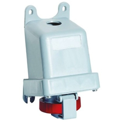 ABB IP67 Red Wall Mount 3P + N + E Industrial Power Socket, Rated At 16A, 415 V