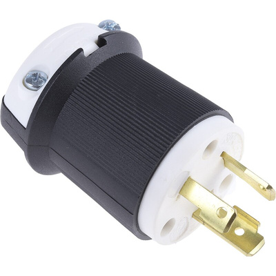 RS PRO USA Mains Plug, 30A, Cable Mount, 250 V