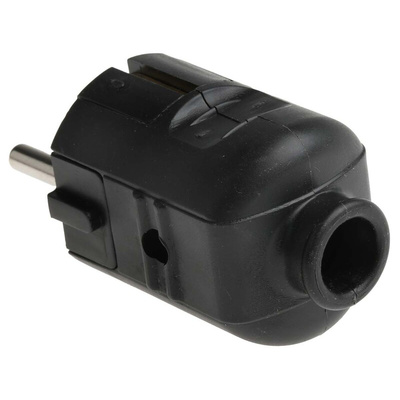 RS PRO German Mains Plug, 16A, Cable Mount, 250 V