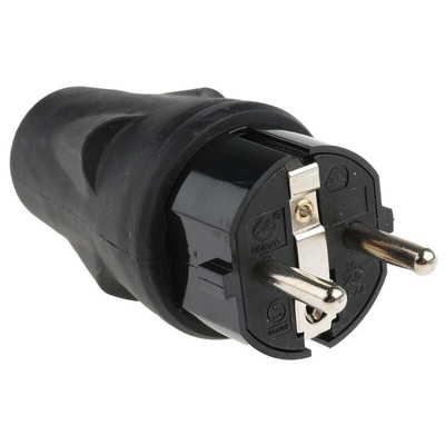 RS PRO French / German Mains Plug, 16A, 250 V