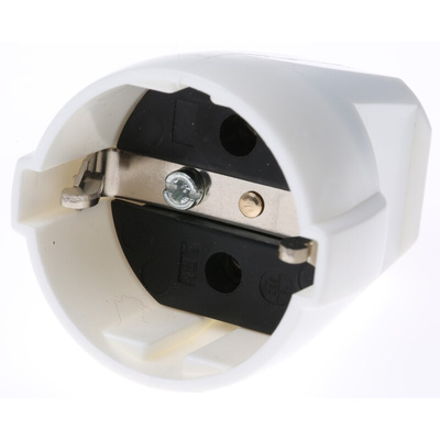 ABL Sursum German Mains Sockets, 16A, Cable Mount, 250 V ac