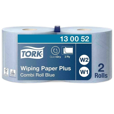 Tork Dry Multi-Purpose Wipes for Centrefeed Dispenser, Cleaning Staff, Food, Hand, Mopping Up Liquid, Multi-Purpose,
