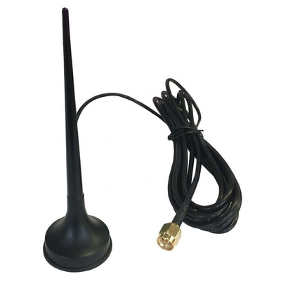 ANT-GSTUB3-SMA RF Solutions - 2G (GSM/GPRS), 3G (UTMS) Antenna, Magnetic Mount, SMA