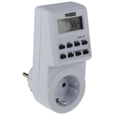 RS PRO Digital Plug In Timer