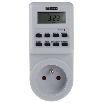 RS PRO Digital Plug In Timer
