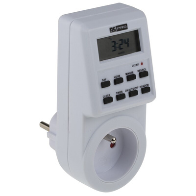 RS PRO Digital Plug In Timer