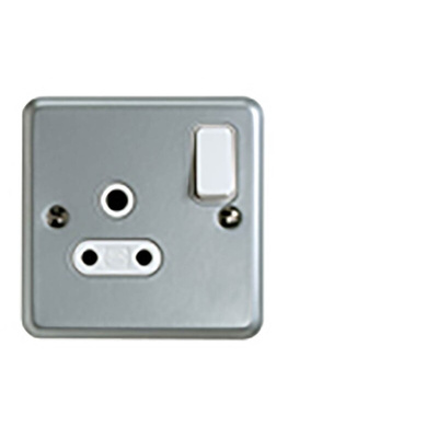 MK Electric 1 Gang Electrical Socket, 1 Pole, 5A