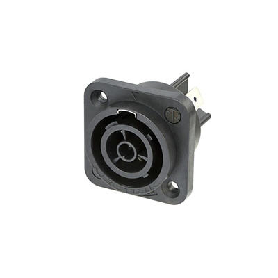 Neutrik Mains Sockets, 16A, Panel Mount, 250 V