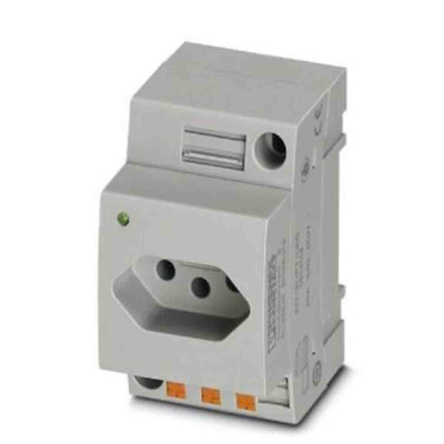 Phoenix Contact Mains Sockets, 10A, DIN Rail, 250 V