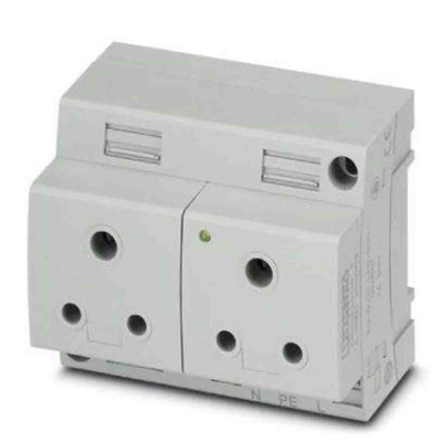 Phoenix Contact Mains Sockets, 6A, DIN Rail, 250 V