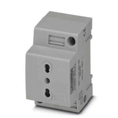 Phoenix Contact Italy Mains Sockets, 16A, DIN Rail, 250 V