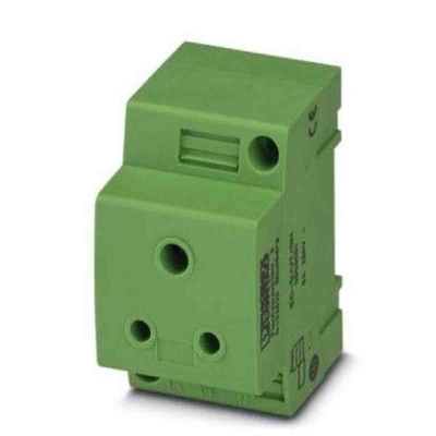 Phoenix Contact Mains Sockets, 6A, DIN Rail, 250 V