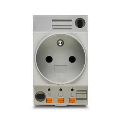 Phoenix Contact Mains Sockets, 13A, DIN Rail, 250 V