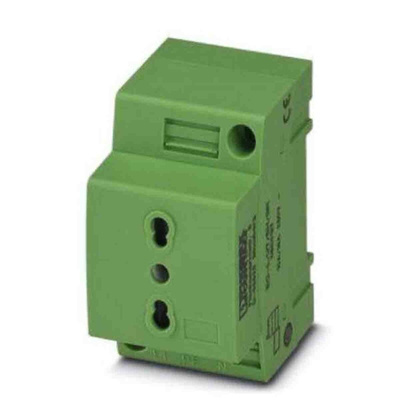 Phoenix Contact Italy Mains Sockets, 16A, DIN Rail, 250 V