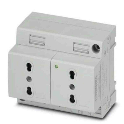 Phoenix Contact Italy Mains Sockets, 16A, DIN Rail, 250 V