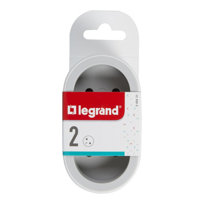 Legrand French / German Multi Outlet Plug, 16A, Plug-In