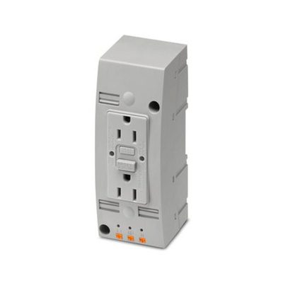 Phoenix Contact Mains Sockets, 15A, DIN Rail