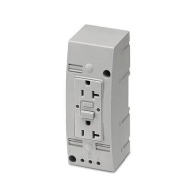 Phoenix Contact Mains Sockets, 20A, DIN Rail