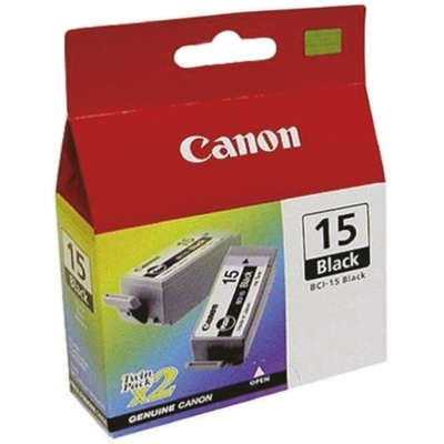 Canon BCI-15BK Black Ink Cartridge