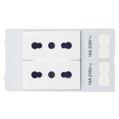 HARTING Italy Mains Connector, 16A, Panel Mount, 250 V ac