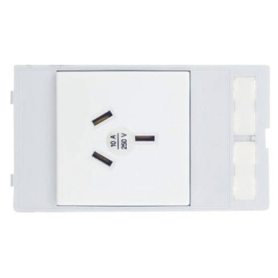 HARTING Chinese / Australian Mains Connector, 10A, Panel Mount, 250 V ac
