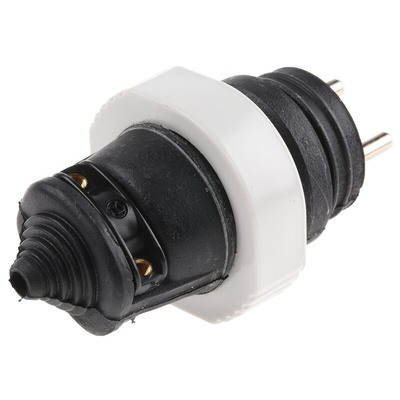 French Mains Plug, 16A, Cable Mount, 230 V ac