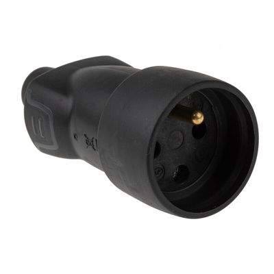 French Mains Connector, 16A, Cable Mount, 250 V ac