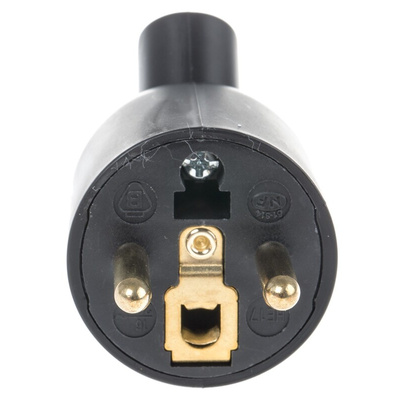 French Mains Connector, 16A, Cable Mount, 250 V ac