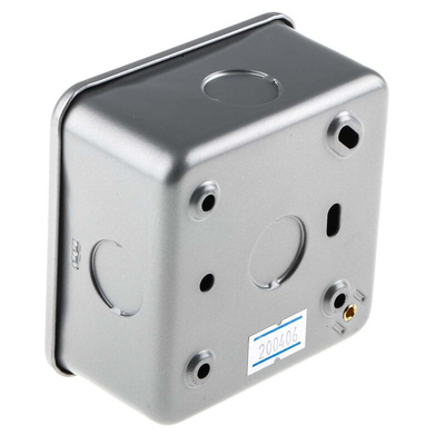 RS PRO Grey 1 Gang Plug Socket, 1 Pole, 13A, Type G - British, Indoor Use